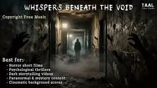 {Copyright Free} Whispers Beneath the Void | Dark Ambient Horror Music | TAAL Films Studio