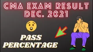 CMA EXAM DEC. 2021 PASS PERCENTAGE | CMA INTER PASS PERCENTAGE |