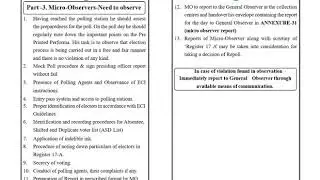 Micro Observer Material Training Cell Patna