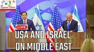 USA ISRAEL : Joint statements by U.S. Secretary of State Rubio and Netanyahu