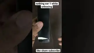 nothing ear 1 unboxing white  #nothing #nothingphone1 #nothingear1 #white #nothingear1vsairpodspro