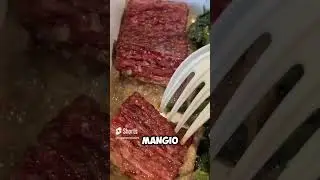 🖨️🍖 Oggi provo per la prima volta la carne stampata in 3D.