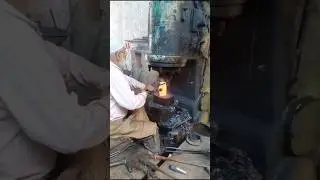 how to make  big hammer 🔨 in hevy power hammer mshine #offical #blacksmith #viral #shorts #trending