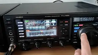 Yaesu FTDX-3000 listening on 40m SSB
