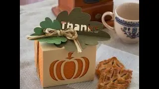 Canvas Project: Thanksgiving Gift Box