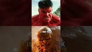 Is Red Hulk Stronger Than Abomination? #captainamericabravenewworld #marvel #hulk