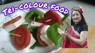 Tri colour food recipe....
