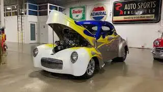 1941 Willys Coupe in Blue