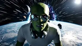 🌍 Alien Visits Earth: Stunning First Contact in New York City! 🚀👽 | AI Generated Short Film
