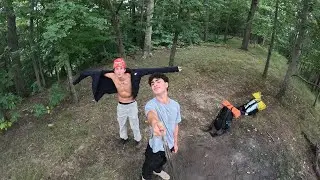 High island, potomac river part 3.5 Duo camping (Almost became stranded)