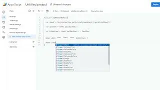 Google Apps Script Course #30: Add & Remove Rows and Columns