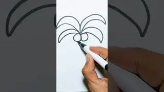 how to draw tree #drawing #drawing4kids #easydrawing
