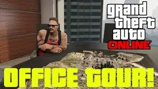 NEW OFFICE TOUR! | HOW TO BUY OFFICE GTA 5 ONLINE | FINANCE & FELONY DLC