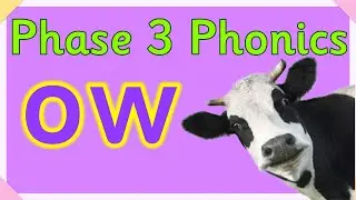 Phase 3 OW Phonics Lesson 😊 [OW Digraph] Miss Ellis 💜 #owsound