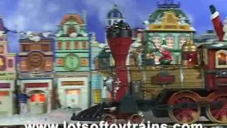 Jingle Bells Christmas Toy Train Music Video for Kids #2  | Santa | Lots & Lots of Trains