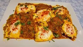 Turkish Style Eggplant with Egg Curry | The Best Anda Baingan Masala Recipe | How To Make EGGPLANT