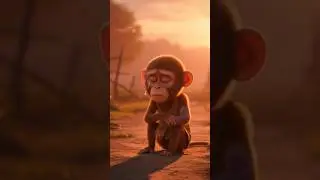 The poor monkey has no money to buy mangoes.😭😭#youtubeshorts#shorts #3danimation #viralvideo#monkey