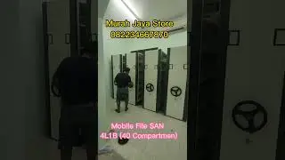 Mobile File SAN Lemari Arsip Rekam medik Mekanik #shorts #trending
