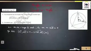 Angles Orientés  (Cercle et angles) 3°M