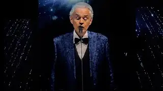 POWERFUL PERFORMANCE OF THE PRAYER ANDREA BOCELLI 2025