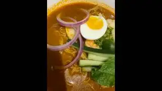 Savoring this Hot Noodles from Caution Hot!!! 🔥