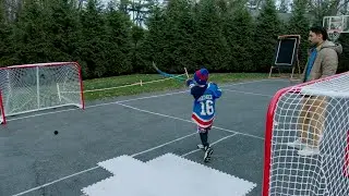 Vincent Trocheck bonds with his young son over hockey | Road to the Winter Classic