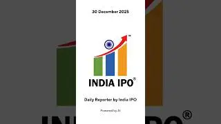 India IPO & Market News Today | 30 Dec | Daily Reporter #IPO #stockmarket