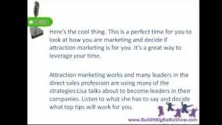 How to Attract People to Your Direct Sales Business In the New Year by Lisa Wilber