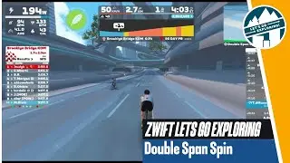 Double Span Spin ROUTE GUIDE 🏅 Earn the New York Badge! (Lead-in + Lap)