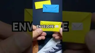 How to Make a Quick and Easy Envelope ✉️ #origami #papercrafts #envelope ope