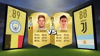 FIFA 18 KEVIN DE BRUYNE VS DYBALA PLAYER REVIEW