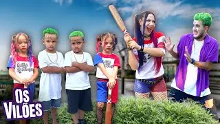 OS VILÕES - TEMPORADA 3 COMPLETA | Larissa Gaino
