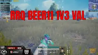 RRQ Beer 11 1vs3 Valdus | Mind blowing 1vs3 | PMWL