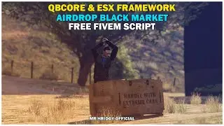 [QB/ESX] Система аирдропов на чёрном рынке | Лучший скрипт для бандитской деятельности | Бесплатн...