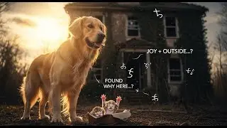 Abandoned Kittens Saved by Heroic Golden Retriever – Must See! #animalrescue