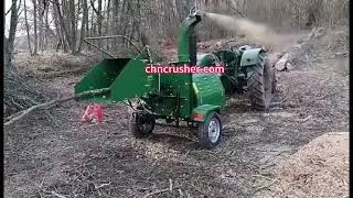 PTO tree branch crusher, trailer wood crusher, mobile tree branch crusher,garden tree branch crusher