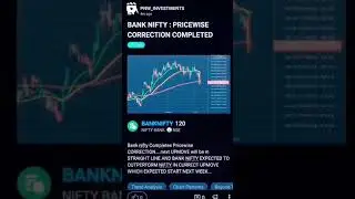 BANKNIFTY : CORRECTION COMPLETED #BANKNIFTY #TECHNICALCHARTS #PNWINVESTMENTS