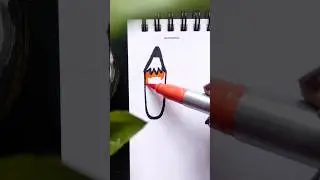 Indian flag in Pencil ✏️🇮🇳🇮🇳✏️ | #draw #artist #indian #video