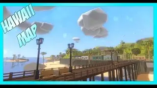 All screenshots of the new Hawaii map - Unturned New Official Map