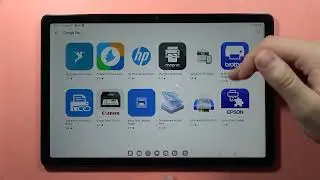 SAMSUNG Galaxy Tab A9/A9+ Connect with Printer - Print Wireless #taba9