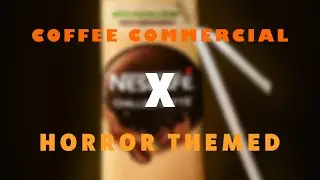COFFEE X HORROR commercial editing #adobe #premiererush #advertise #homestudio #nescafe #photoshop