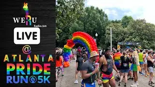 WERUradio Live on Location At the Atlanta Pride 5K Run