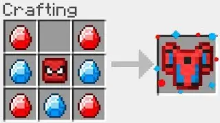 Minecraft UHC but you can craft SPIDERMAN armor...