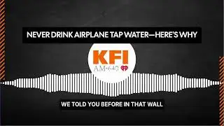 Why You Should Never Drink Airplane Water (E. Coli Study Results)