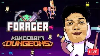 Forager Craft and Minecraft Dungeons😜 - ItsNotaJulius