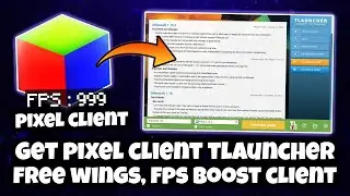 How To Download Pixel Client on Tlauncher Free । Cracked Client। Free Wings । FPS Boost । SheDX