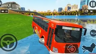Sea Bus Driving Tourist Coach Bus Duty Driver Android Gameplay