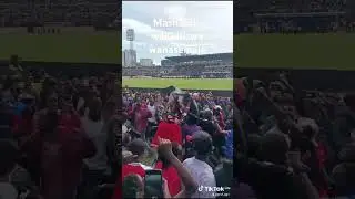 Kenyans Fans with a Volture during a match vs Gabon at Nyayo stadium
