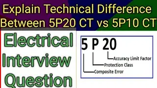 5P10 vs 5P20 | How To Read CT Code| Current Transformer | Hindi