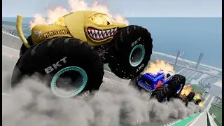 Random Car - Epic Car Jumps & Crashes - BeamNG.Drive